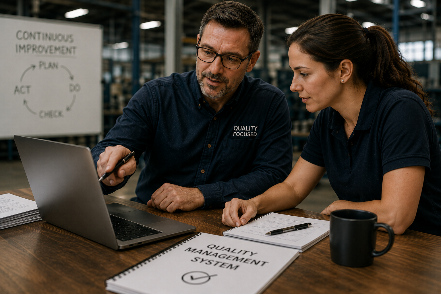 Experienced quality leader using AI data with human judgement